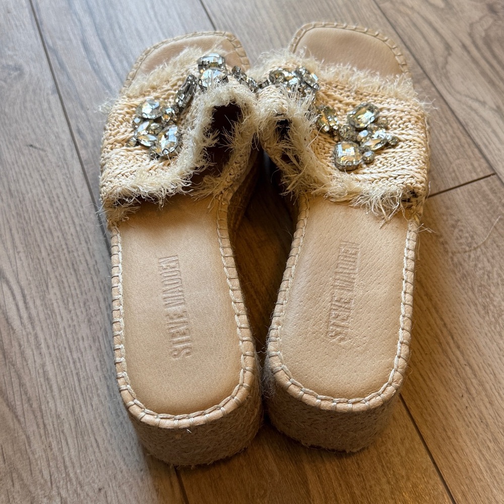Steve Madden Citra Natural Raffia - Picture 3 of 8